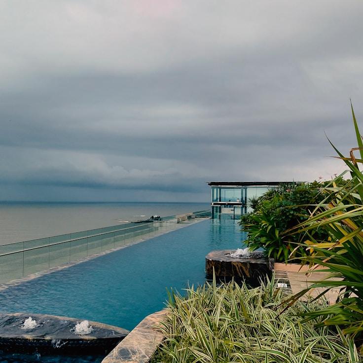 Entertainment zone at night in United Kingdom